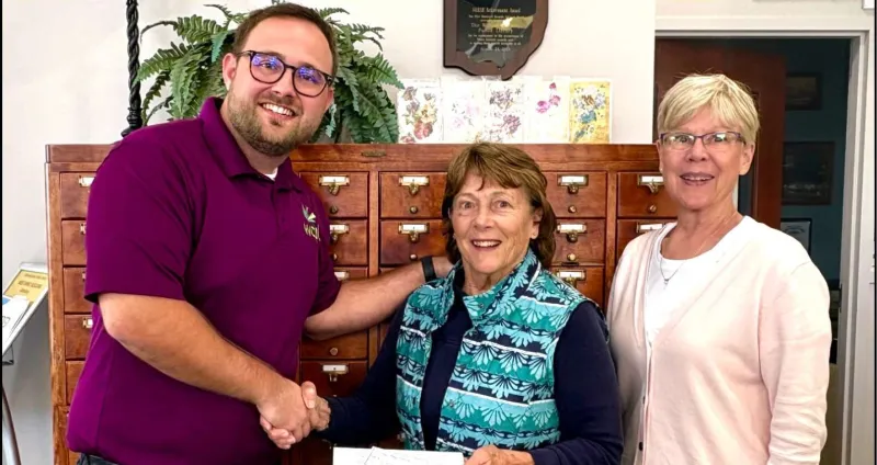 Taine Club Gift Funds StoryWalk Project At Garver Park