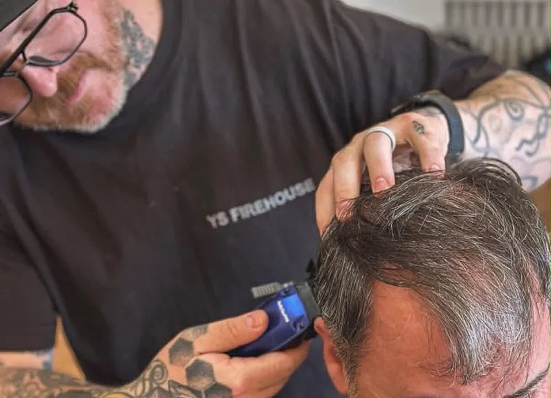 Villager offers fresh cuts, paid forward