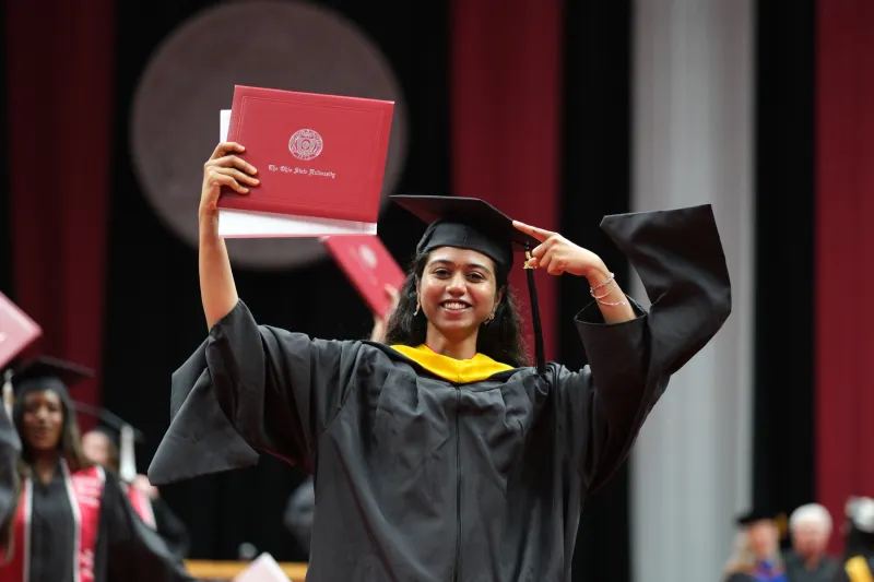 Ohio State graduates reflect on 'extraordinary experience'