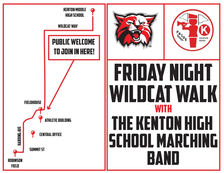 Marching Band to Host Inaugural 'Wildcat Walk' Tradition