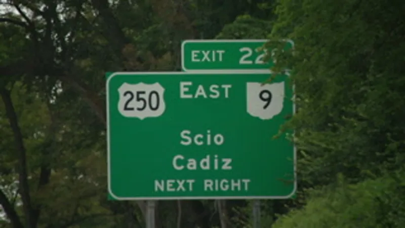 ODOT closes eastbound U.S. 22 Exit 220 into Cadiz for 90 days amid work