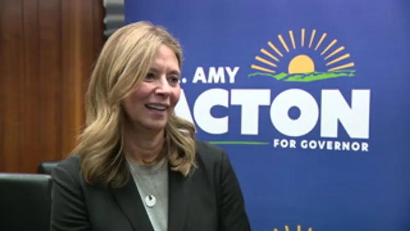 Ohio governor candidate Amy Acton discusses rising health care costs in Steubenville stop