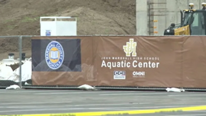 Aquatic center construction triggers new entry, parking and drop-off changes at JMHS