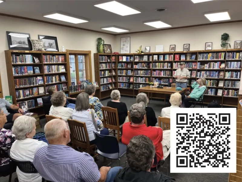 Bailey's Book Signing Draws Record Crowd at Antwerp Library