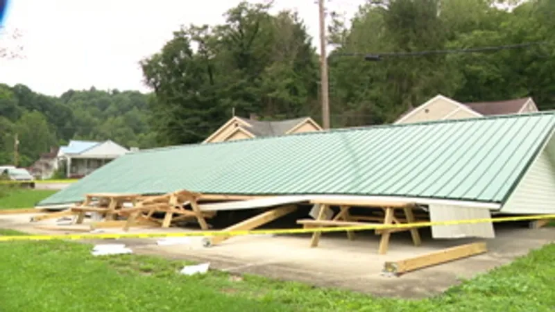 Storms topple new pavilion in Jefferson County park; commissioners plan rebuild