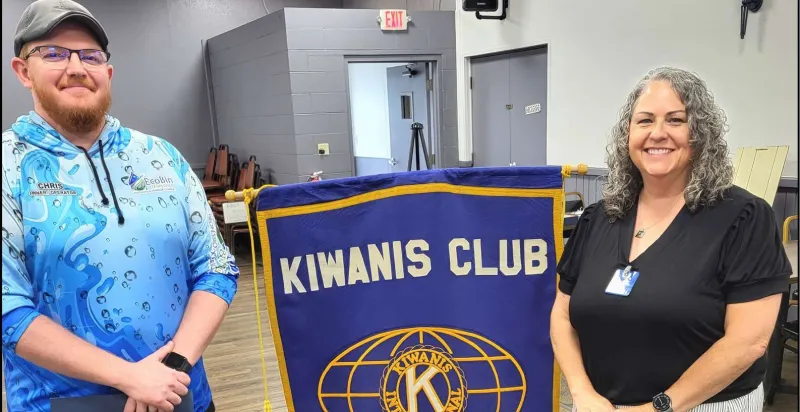 Kiwanis Club Of Bryan Welcomes New Member Chris Perdue