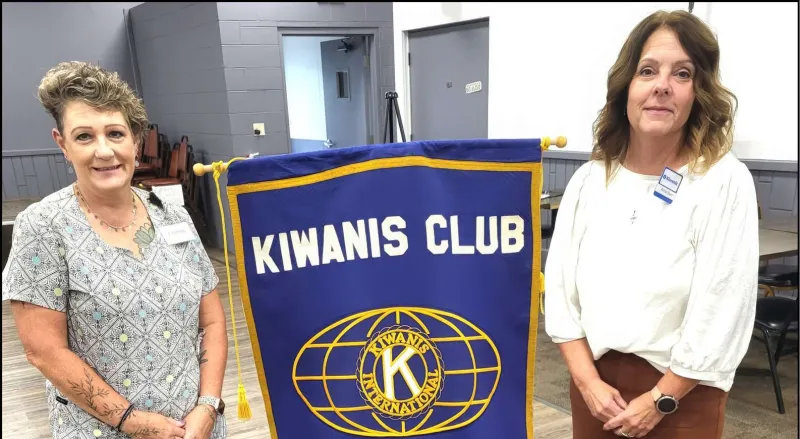 Bryan Kiwanis Welcomes Hillside Country Living Activity Director