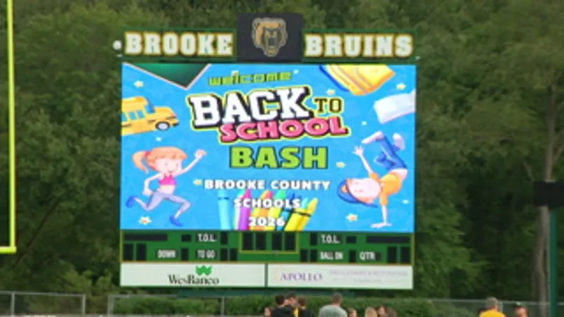 Brooke County Schools hosts back-to-school bash, introduces fall teams at stadium