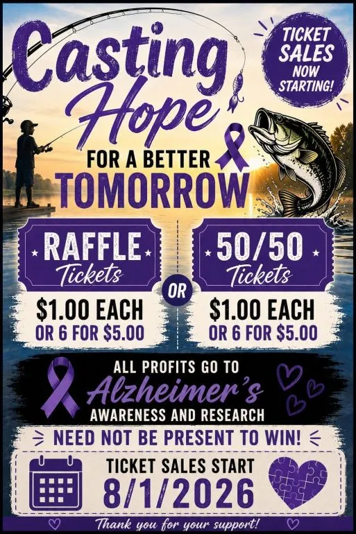 Casting Hope Fishing Tournament Set for August 29