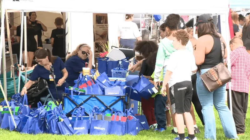 Jones Gym hosts 4th annual back-to-school bash at Weirton Event Center
