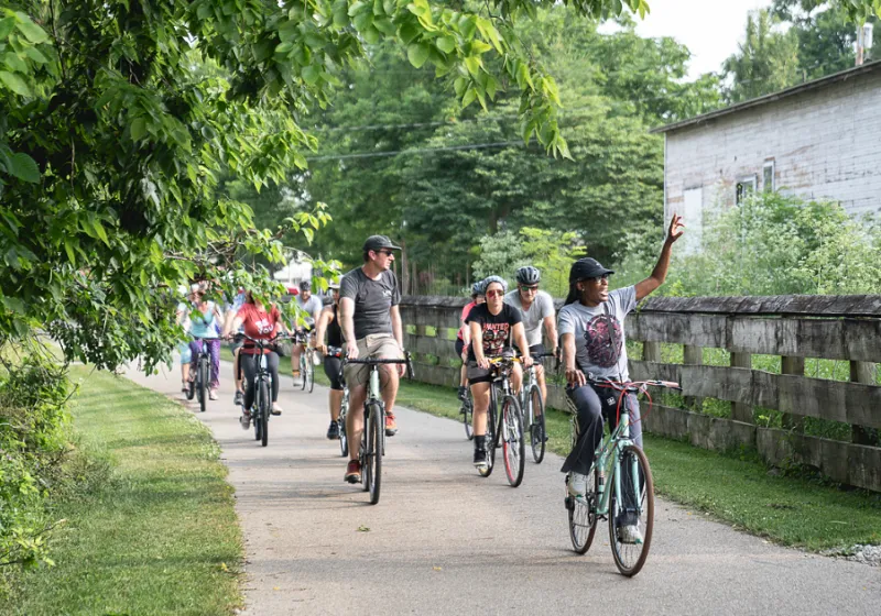 Take a ride with the Village Bike Club