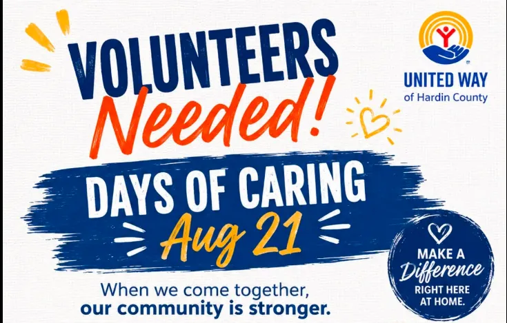 United Way's Day of Caring Taking Place this Friday