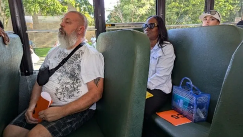 CCS bus drivers walk through safety scenarios during training Tuesday, Dr. Chapman attends