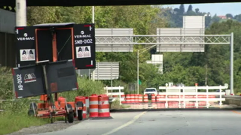 I-470 ramps at Ohio Route 7 to reopen early Wednesday after bridge repairs