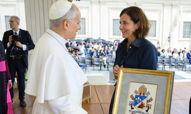 Meeting Pope Leo XIV