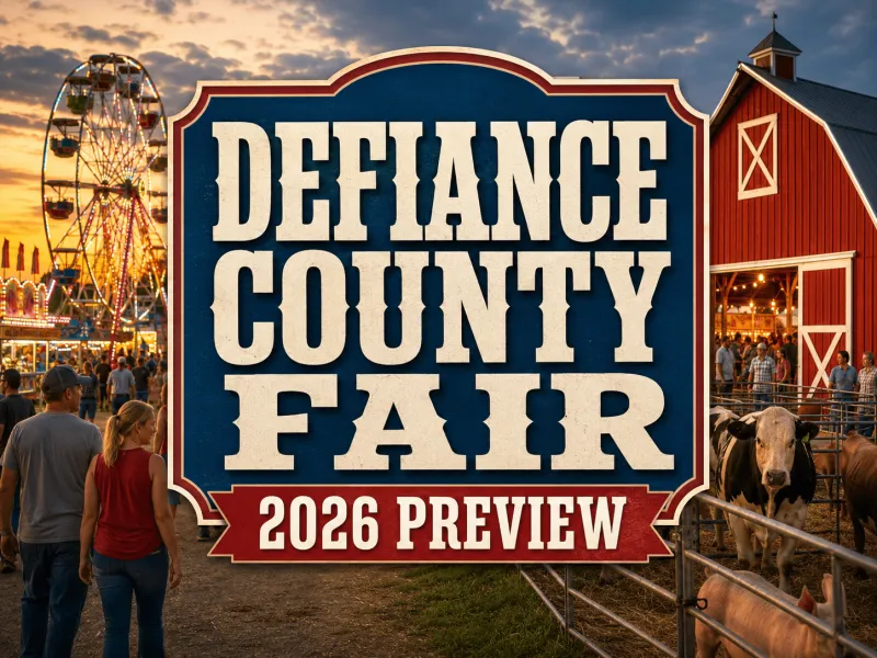 Defiance County Fair 2026: Senior Fair Schedule of Events