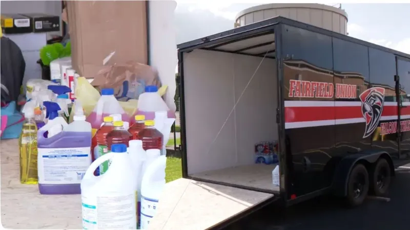 Fairfield Union rallies 'Falcon effort' to help flooded neighboring communities