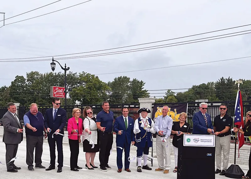The Monroe Street bridge is open