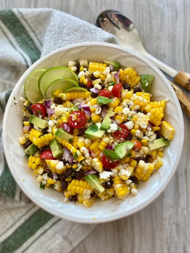 Sweet Corn Shines in Fresh Salad and Savory Bake