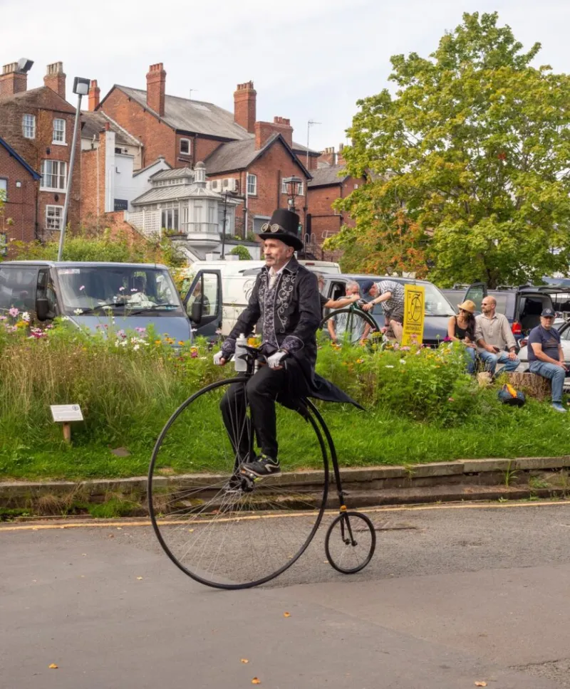 'First of its kind' penny farthing bike race coming to Ohio