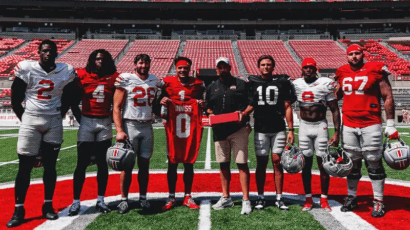 Ohio State names 7 football captains, largest leadership group since 2020