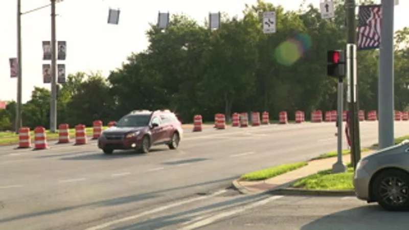 Sidewalk rehab begins near Indian Creek High as Cadiz Road upgrades move ahead