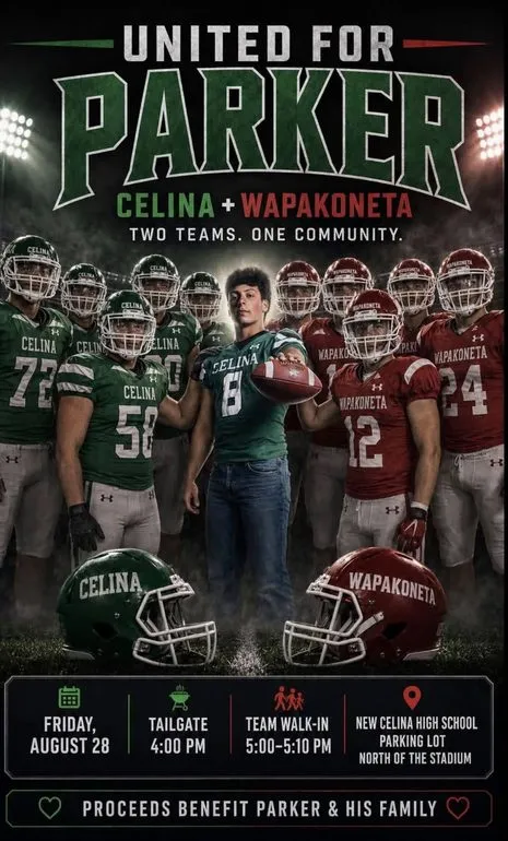 Tailgate Fundraiser Planned for Injured Celina Quarterback