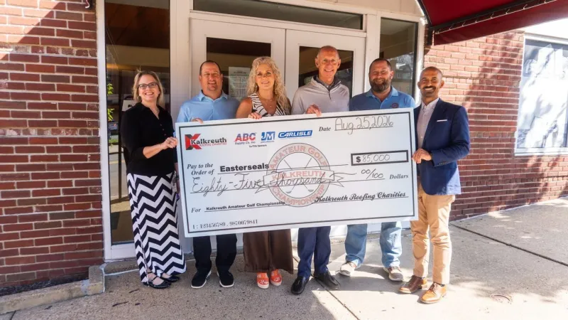 Kalkreuth golf events raise record $85,000 for Easterseals, biggest donation ever