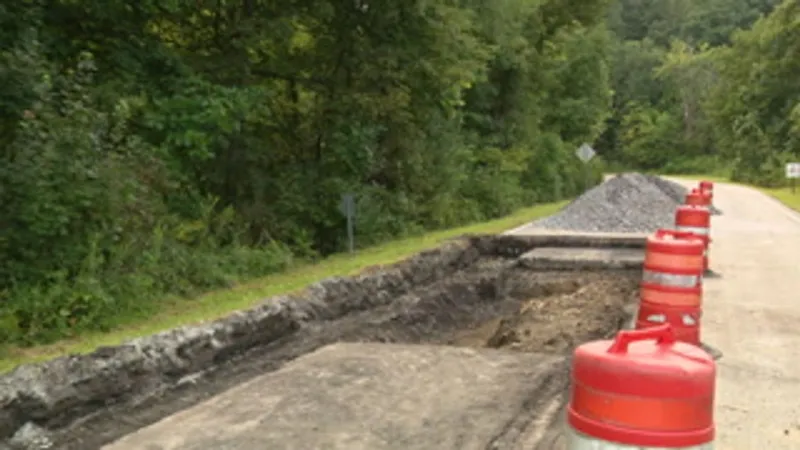 Sinclair Avenue work detours Steubenville drivers as crews repair water-damaged collapse