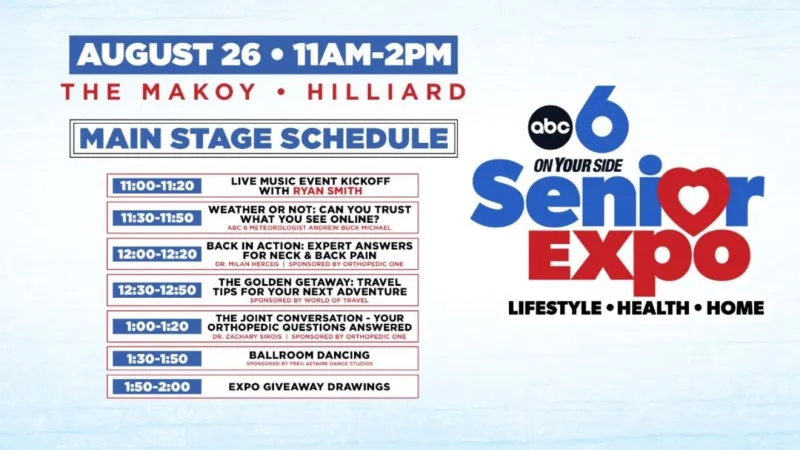 ABC 6-FOX 28 Senior Expo in Hilliard offers free health screenings, resources Wednesday