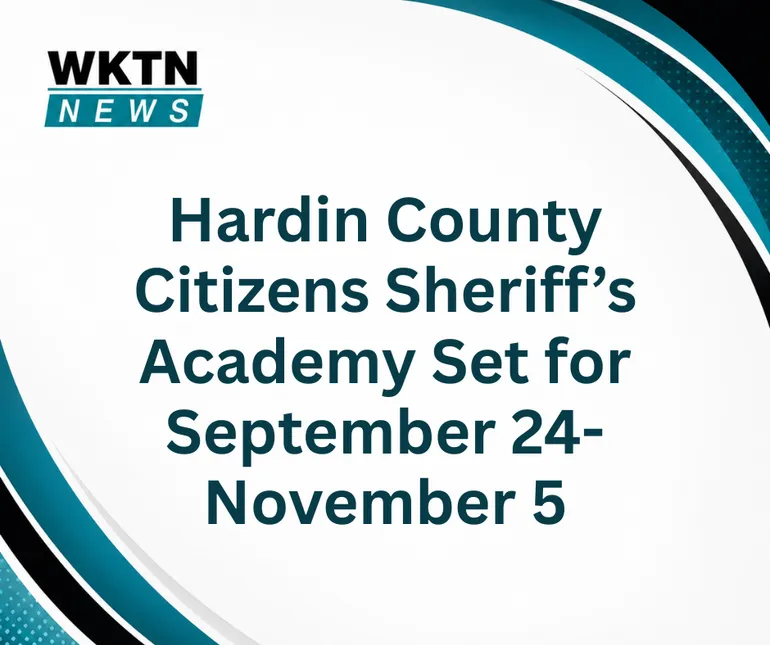 Hardin County Citizens Sheriff's Academy Set for September 24-November 5