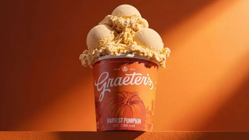 Graeter's brings back Harvest Pumpkin ice cream Friday, ushering in fall early