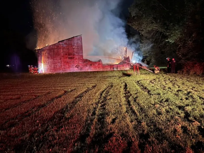 Historic Central Ohio farm attraction closed as officials investigate fire