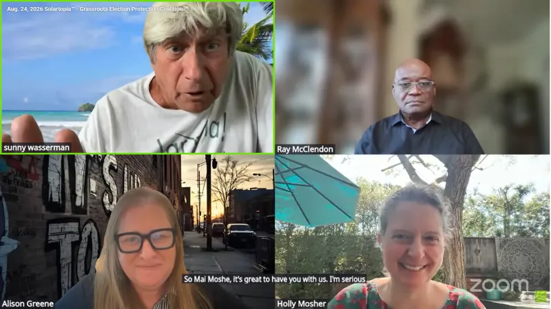 278 - Solartopia/Greep Aug. 24, 2026, Protecting The 2026 Election; Nuclear & Housing Madness