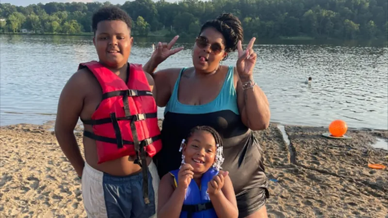 Youth football community gathers at Krumm Park to honor 11-year-old Jalen "Big J"