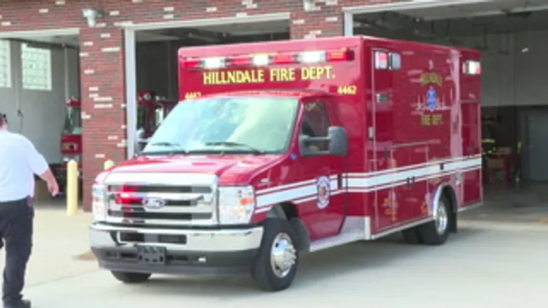 Hillndale Fire Department acquires long-awaited new ambulance