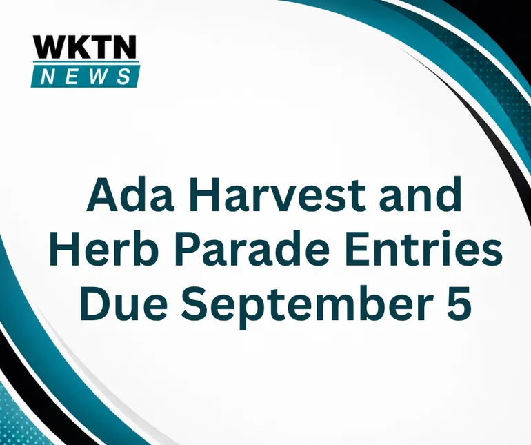 Ada Harvest and Herb Parade Entries Due September 5