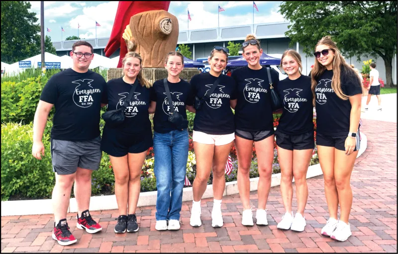 Evergreen FFA Chapter Members Travel To The Ohio State Fair