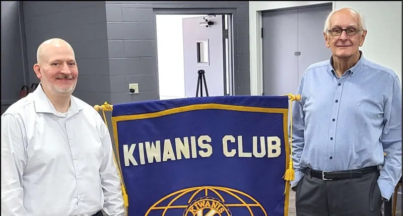 Bryan Kiwanis Club Welcomes Daavlin Founder Dave Swanson