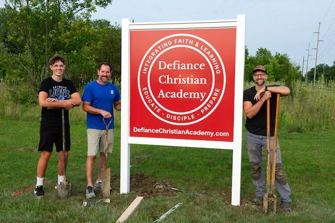 Defiance Christian Academy Welcomes Students for First Day of School