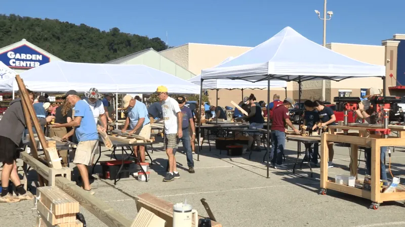 Youth Service System, partners build 30 beds for local children in Wheeling
