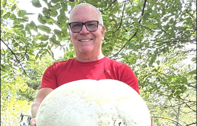 Archbold Woods Turns Up Giant Puffball
