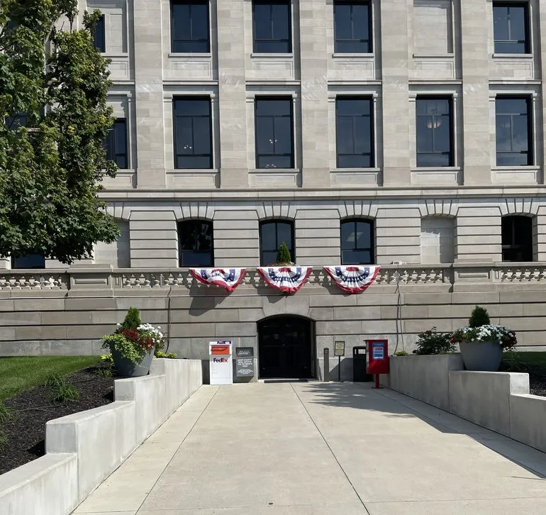 Hardin County Courthouse Entrance Receives Much-Needed Makeover