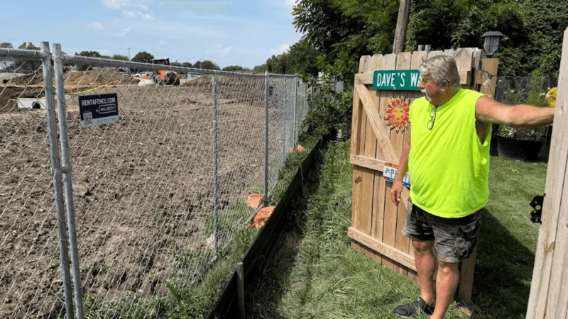 West side neighbors face costly cleanup after retention pond mud infiltrates backyards
