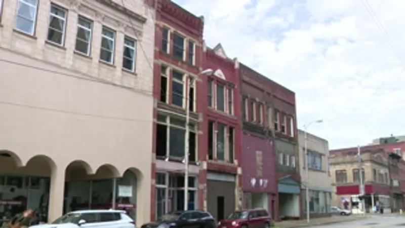 Demolition begins on four historic Market Street buildings in Steubenville