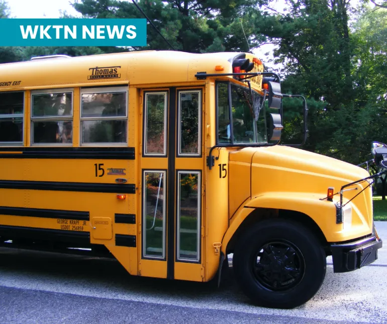 Upper Scioto Valley Elementary Students Learn Bus Safety