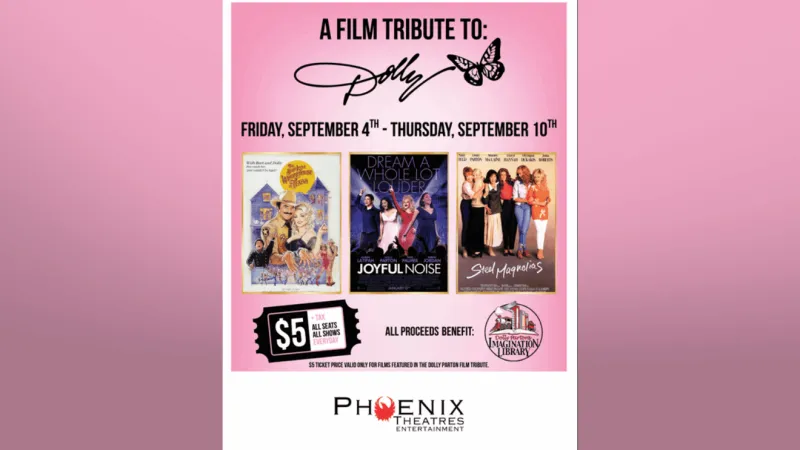 Dolly Parton charity movie week coming to Lennox 24