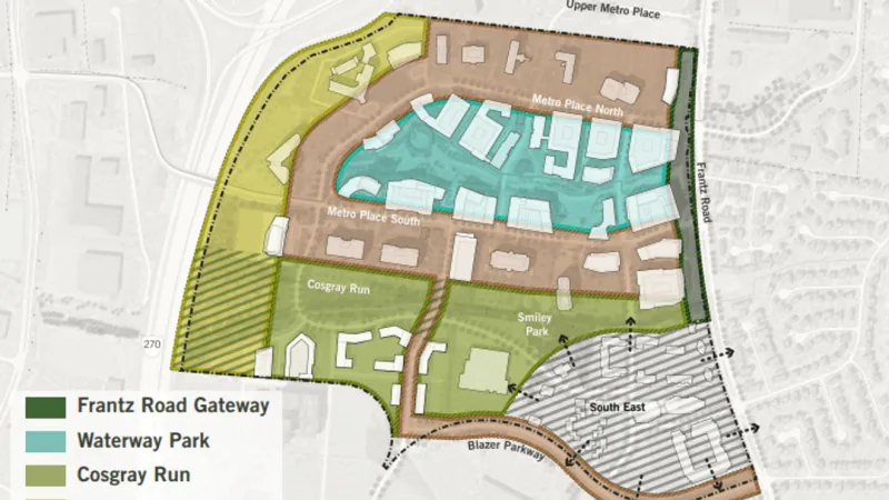 Dublin eyes major transformation of Metro Center as walkable mixed-use district