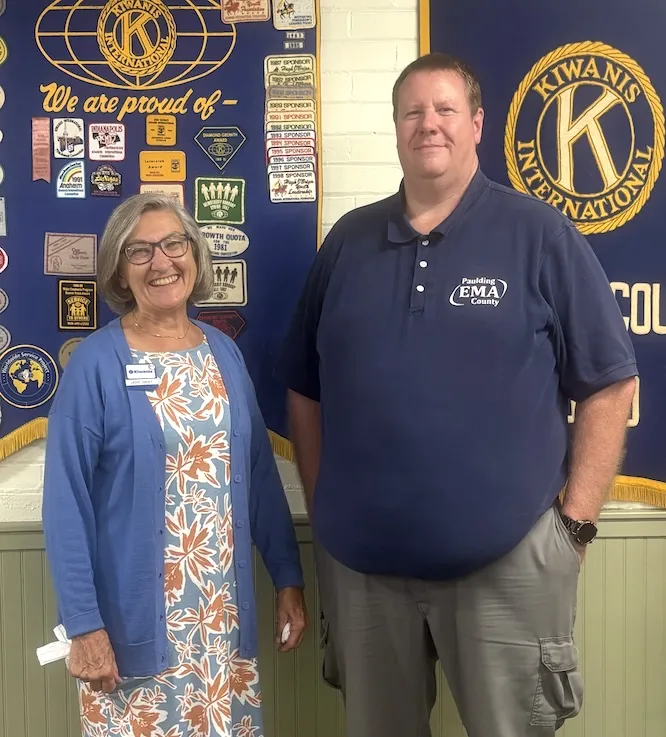 Jay Klopfenstein Speaks to Kiwanis
