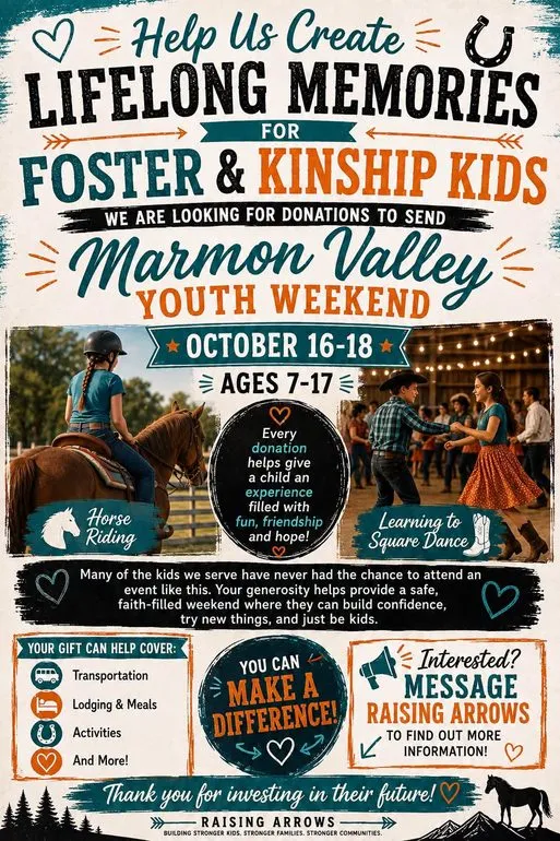 Raising Arrows Ohio Seeks Donations for Marmon Valley Youth Weekend
